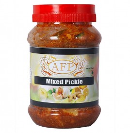 AFP Mixed Pickle   Plastic Jar  200 grams